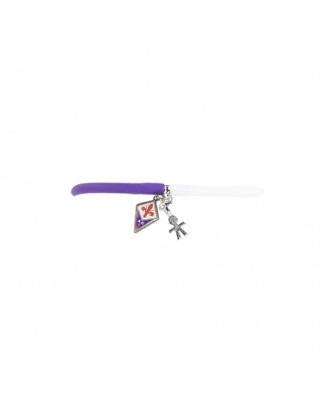 BRACCIALE FIORENTINA BICOLORE CON LOGO