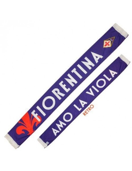 SCIARPA RASO DI POLIESTERE FIORENTINA