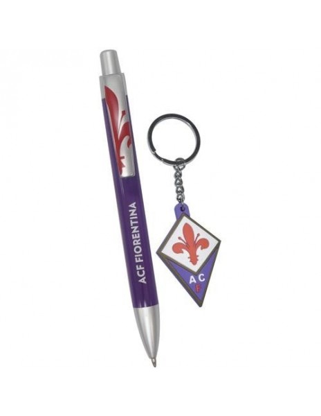 SET PENNA E PORTACHIAVI FIORENTINA